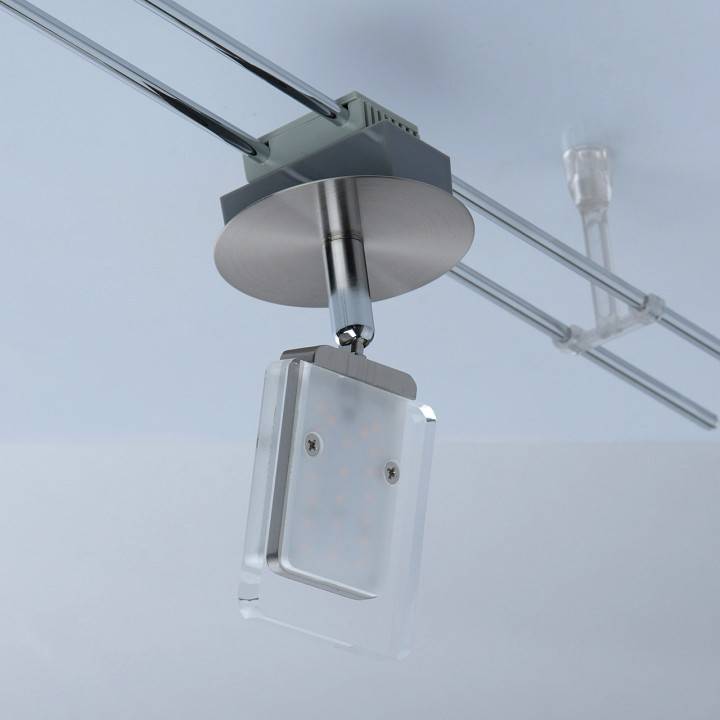 Комплект трековой системы DeMarkt Трек-система 5 спотов белый 550011405