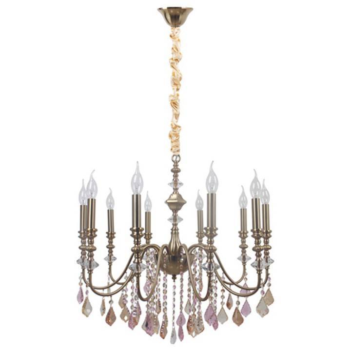 Подвесная люстра MW-Light Консуэлло 10x40 Вт E14 614012910