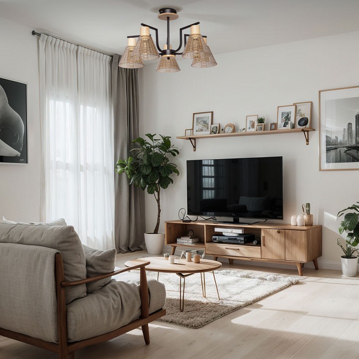 Люстра на штанге De City Дэла 9 635016605