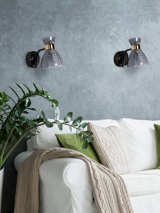 Бра De City Дэла 8 1x40 Вт E14 635027101