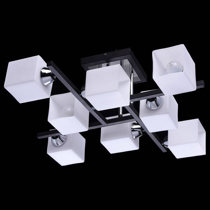 Люстра потолочная De City Тетро 8x60 Вт E27 673011508