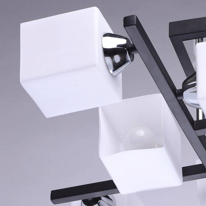 Люстра потолочная De City Тетро 8x60 Вт E27 673011508