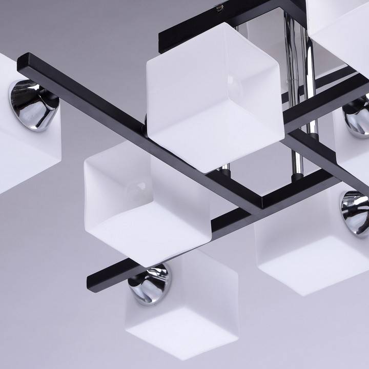 Люстра потолочная De City Тетро 8x60 Вт E27 673011508