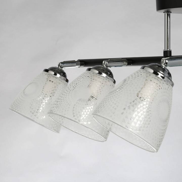 Люстра на штанге De City Тетро 6x60 Вт E27 673017106