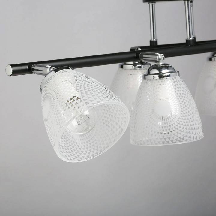 Люстра на штанге De City Тетро 6x60 Вт E27 673017106