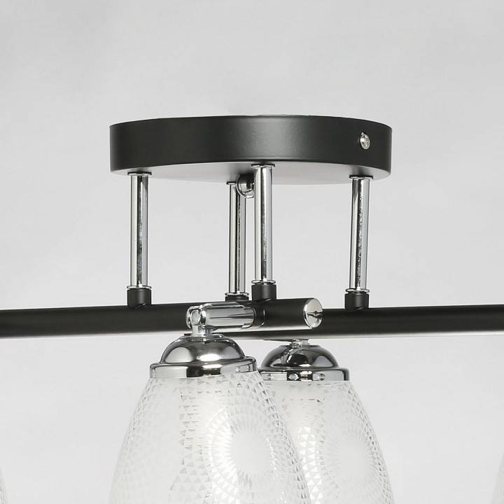 Люстра на штанге De City Тетро 6x60 Вт E27 673017106