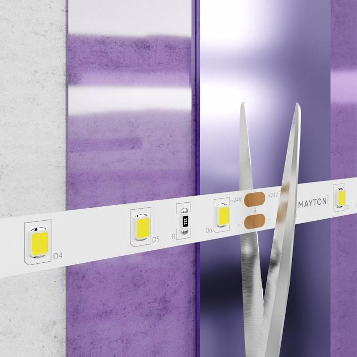 Лента светодиодная Maytoni Led strip 7.2 Вт/м 24 В IP20 4000 K 5 м 20014