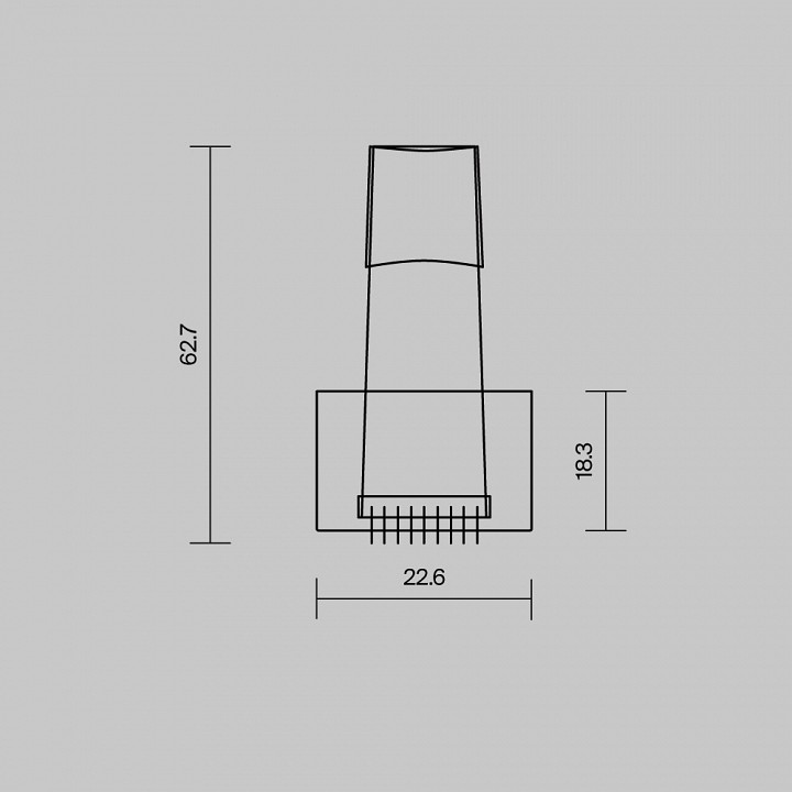 Комплект подвесов для трекового шинопровода Maytoni Exility 642036