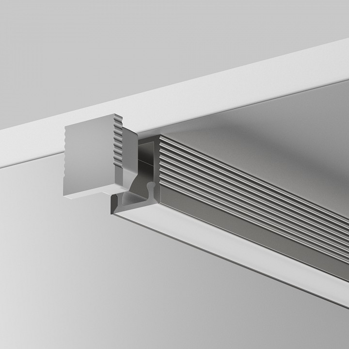 Заглушка для профиля Maytoni TRA012P серебристая 642069