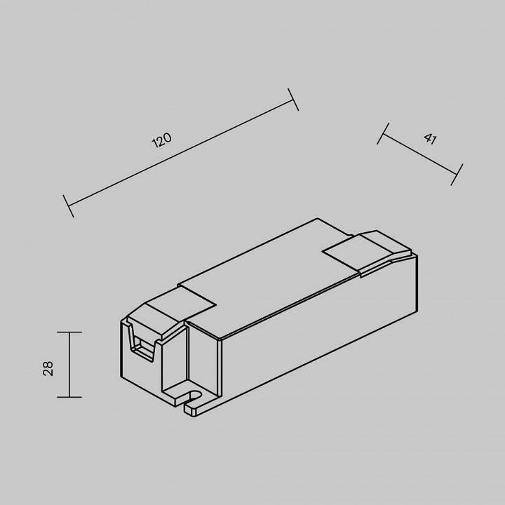 Блок питания Maytoni Zigbee 25 Вт 771004