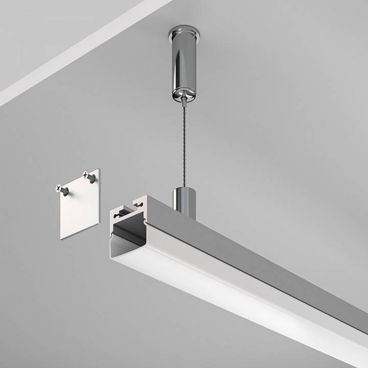 Профиль для светодиодной ленты Maytoni ALM-2020B-S-2M универсальный ALM-2020B-S-2M