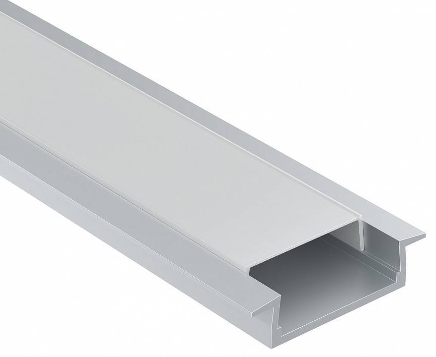 Профиль алюминиевый встраиваемый Maytoni 2 м ALM004S-2M