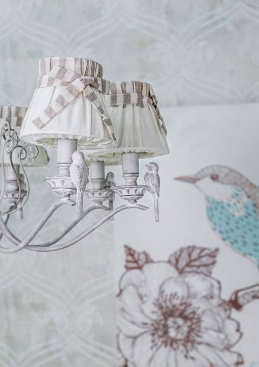 Подвесная люстра Maytoni Bird 8 ламп ARM013-08-W