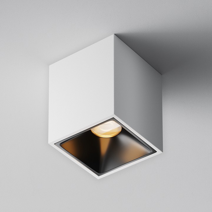 Накладной светильник Alfa LED C065CL-8W2.7K-SQ-WB