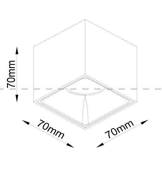 Накладной светильник Maytoni Alfa 12 Вт 3000 К C065CL-L12W3K