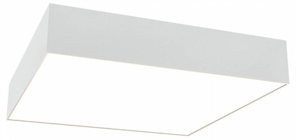 Накладной светильник Maytoni Zon LED 40 Вт 3000K белый квадратный C067CL-L40W3K