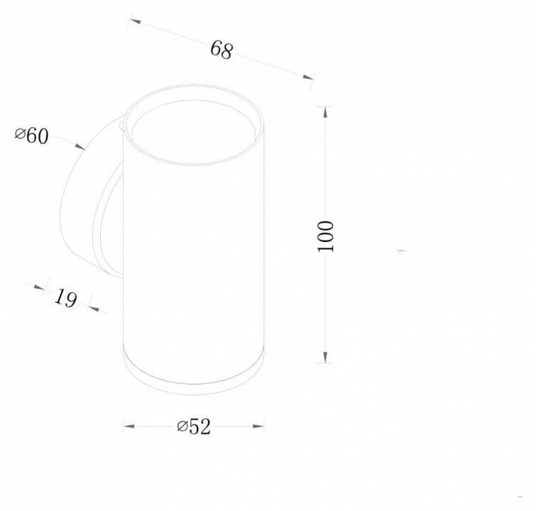 Бра Maytoni Focus S C068WL-01MG