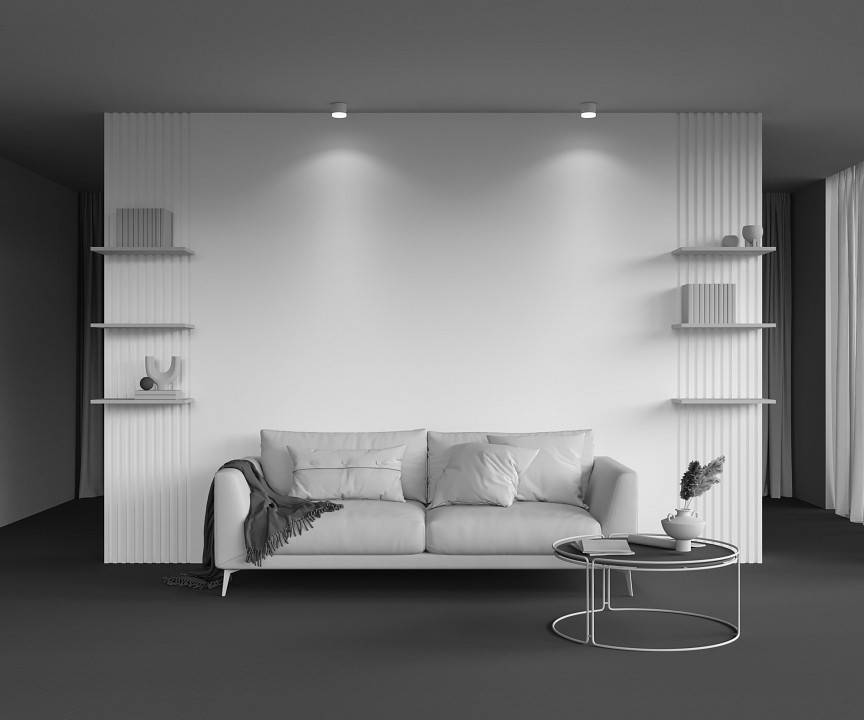 Накладной светильник Maytoni Pauline 1xGX53 C087CL-GX53-W