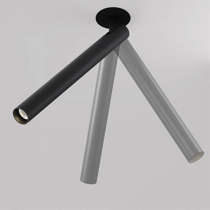 Встраиваемый светильник на штанге Maytoni Focus T 6 Вт 3000K C141RS-L300-6W3K-B