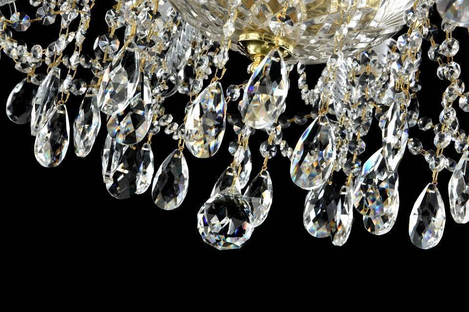 Подвесная люстра Maytoni Beatrix 10 ламп DIA019-10-G