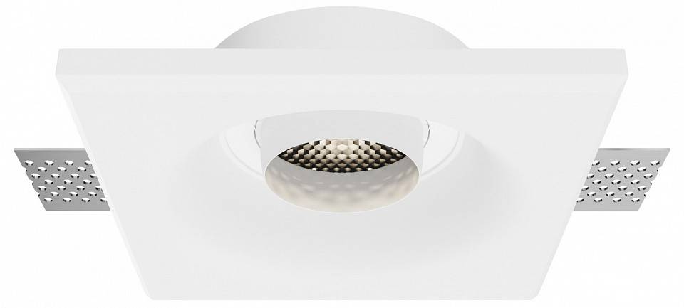 Встраиваемый светильник Maytoni Gyps Modern DL006-GU10-RD-W