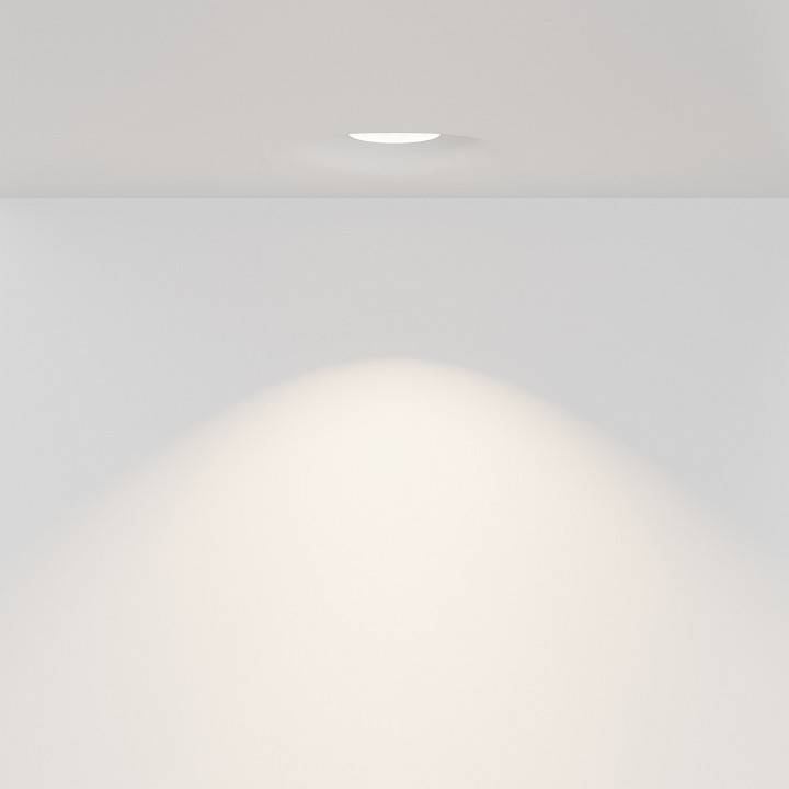 Встраиваемый светильник Maytoni Gyps Modern DL006-GU10-RD-W