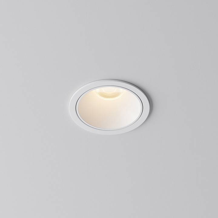 Встраиваемый светильник Maytoni Alfa LED DL043-01-10W3K-RD-W-1