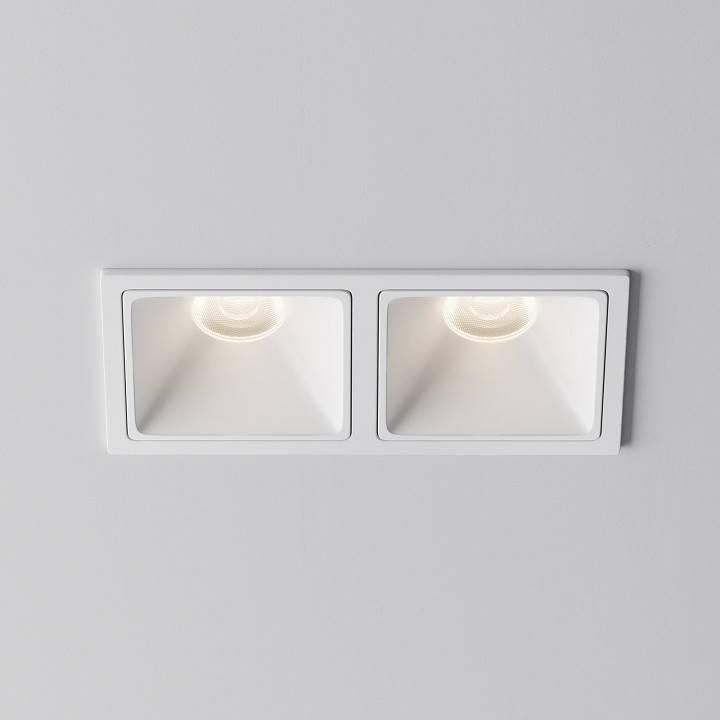 Встраиваемый светильник Maytoni Alfa LED DL043-02-10W4K-SQ-W-1