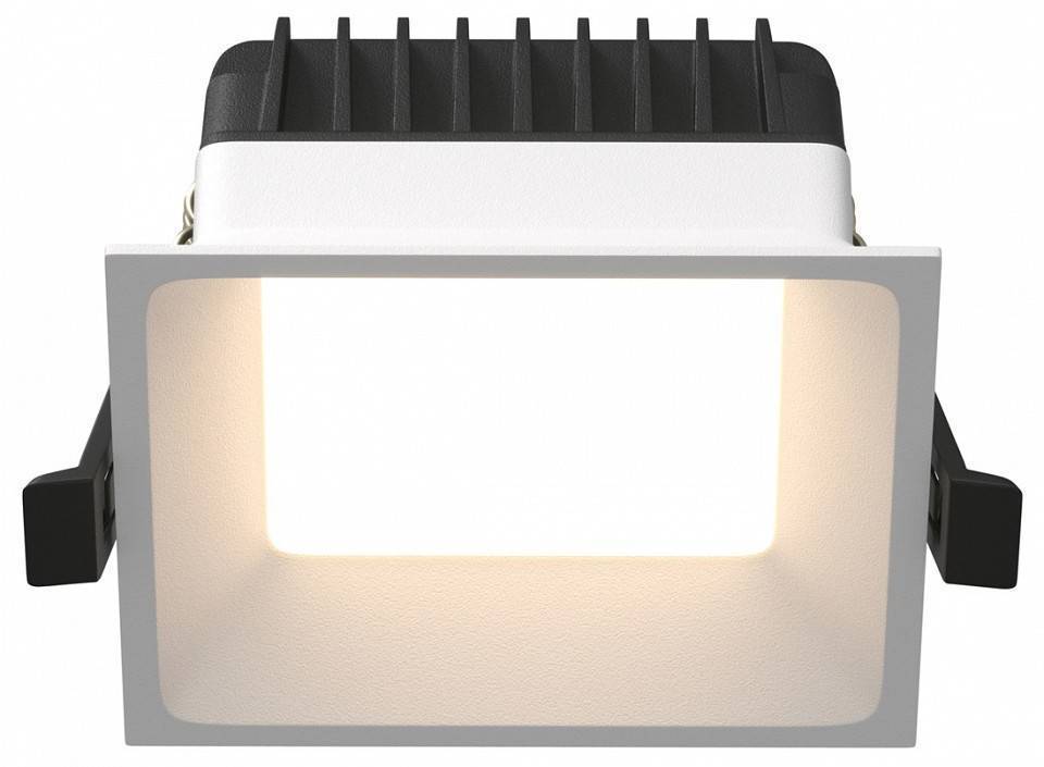 Встраиваемый светильник Maytoni Okno DL056-8W3-4-6K-W