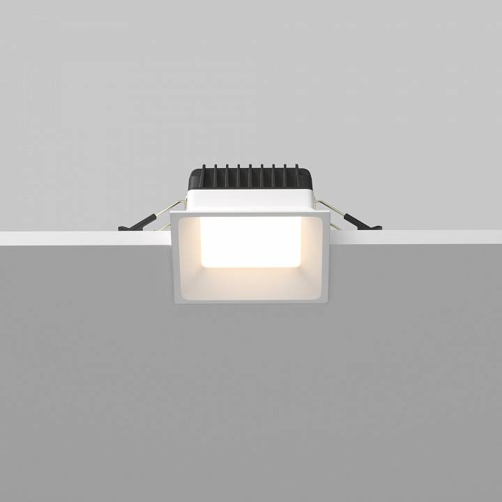 Встраиваемый светильник Maytoni Okno DL056-8W3-4-6K-W