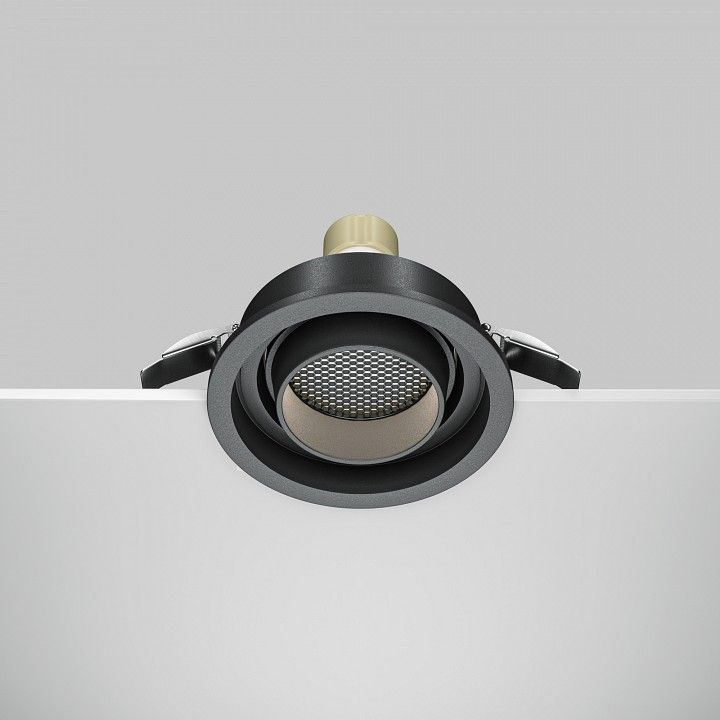 Встраиваемый светильник Maytoni Technical Atom DL113-GU10-01-RD-B