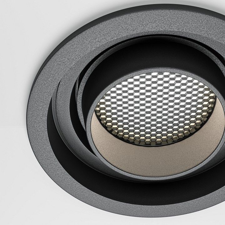 Встраиваемый светильник Maytoni Technical Atom DL113-GU10-01-RD-B