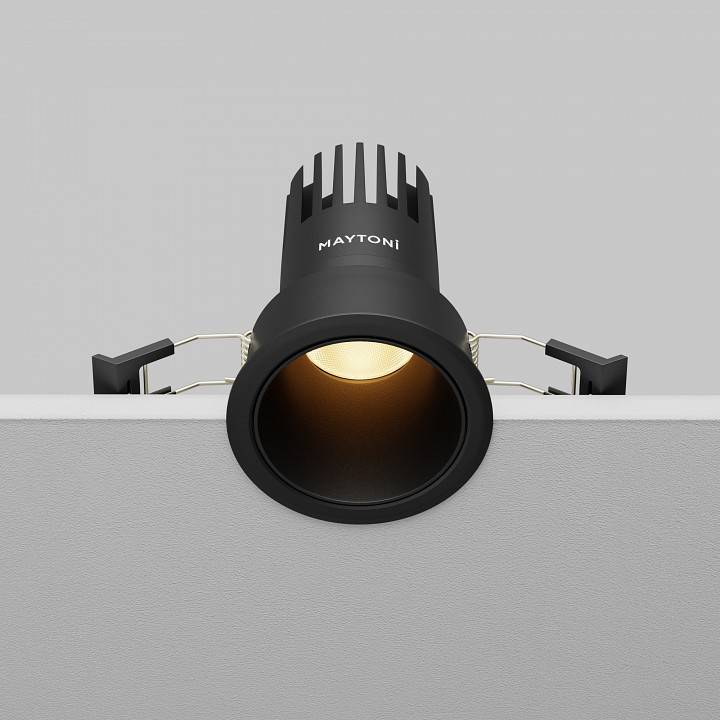 Встраиваемый светильник Maytoni Dip DL116-10W-2.7K-B