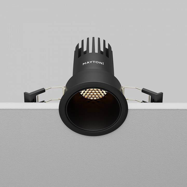 Встраиваемый светильник Maytoni Dip DL116-10W-2.7K-B