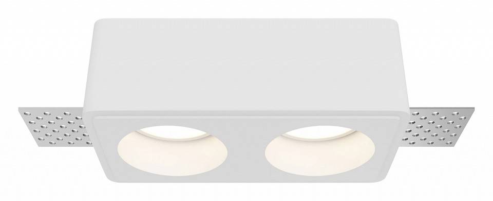 Встраиваемый светильник Maytoni Gyps Modern DL123-GU10-02-W