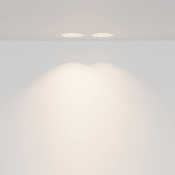 Встраиваемый светильник Maytoni Gyps Modern DL123-GU10-02-W