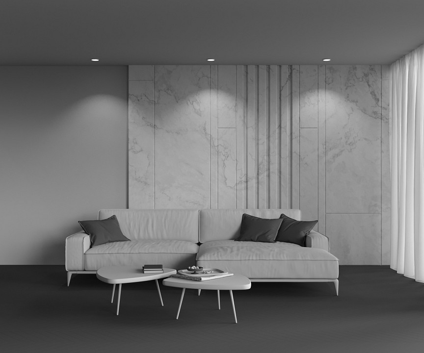 Встраиваемый светильник Maytoni Gyps Modern DL124-GU10-01-TRS-W