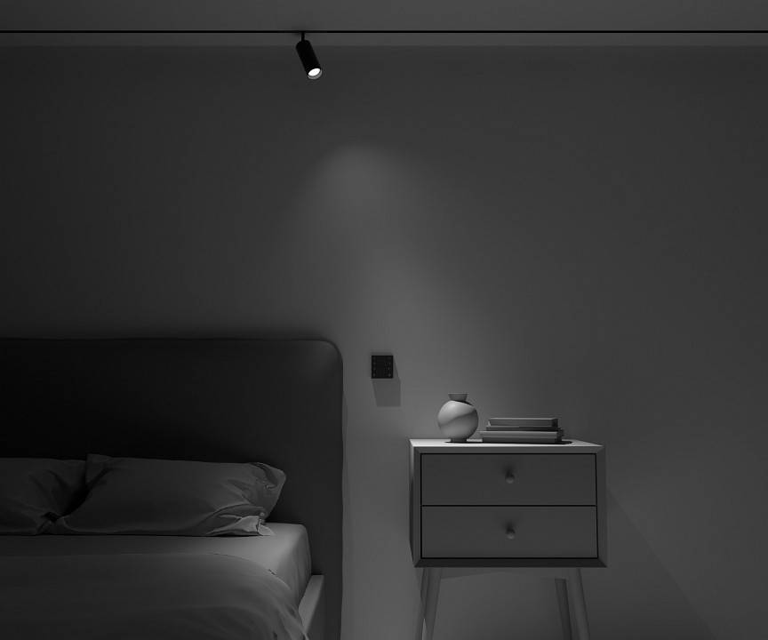 Панель управления сенсорная накладная Maytoni Smart Home DRC034-8-B