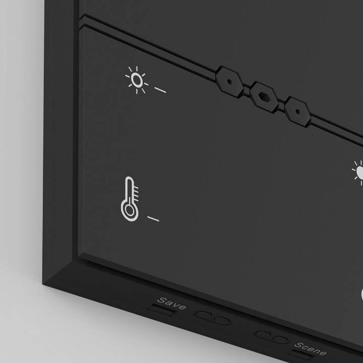 Панель управления сенсорная накладная Maytoni Smart Home DRC034-8-B