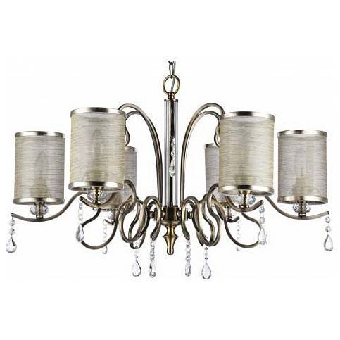 Подвесная люстра Freya Faust 6 ламп FR2300-PL-06-BZ