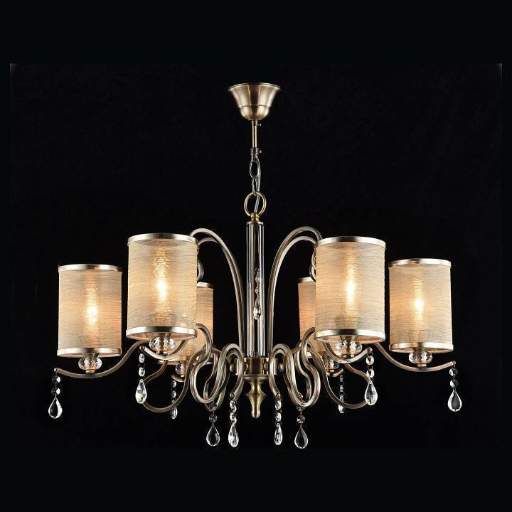 Подвесная люстра Freya Faust 6 ламп FR2300-PL-06-BZ