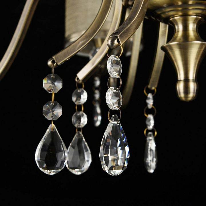 Подвесная люстра Freya Faust 6 ламп FR2300-PL-06-BZ