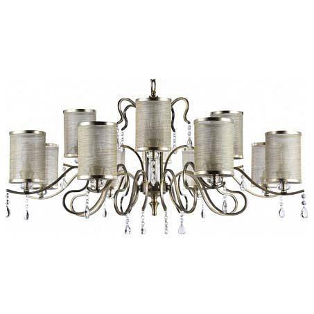 Подвесная люстра Freya Faust 12 ламп FR2300-PL-12-BZ