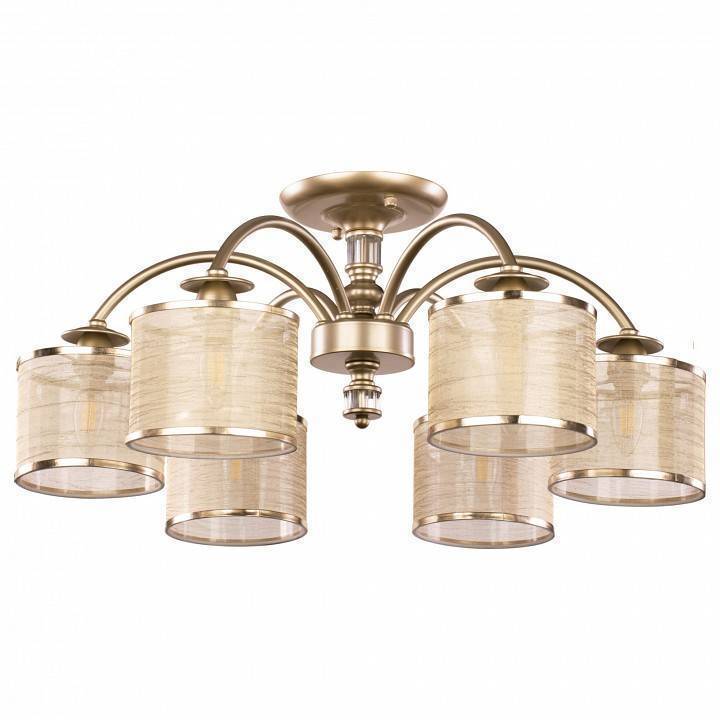 Люстра на штанге Freya Ksenia 6 ламп FR2539CL-06G