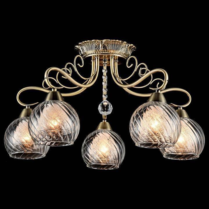 Потолочная люстра Freya Nella 5 ламп FR2662-PL-05-BZ