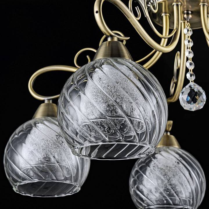 Потолочная люстра Freya Nella 5 ламп FR2662-PL-05-BZ