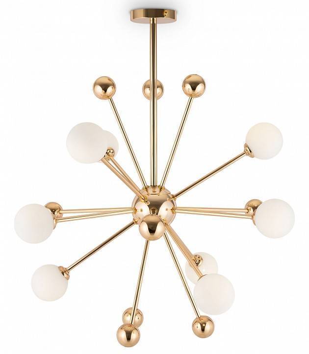 Люстра на штанге Freya Planets 9 ламп FR5200PL-09FG