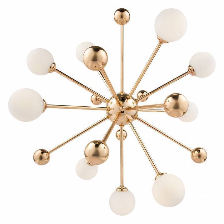 Люстра на штанге Freya Planets 9 ламп FR5200PL-09FG