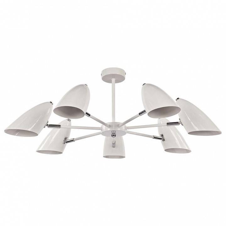 Люстра на штанге Freya Aida 7 ламп FR5852-CL-07-W