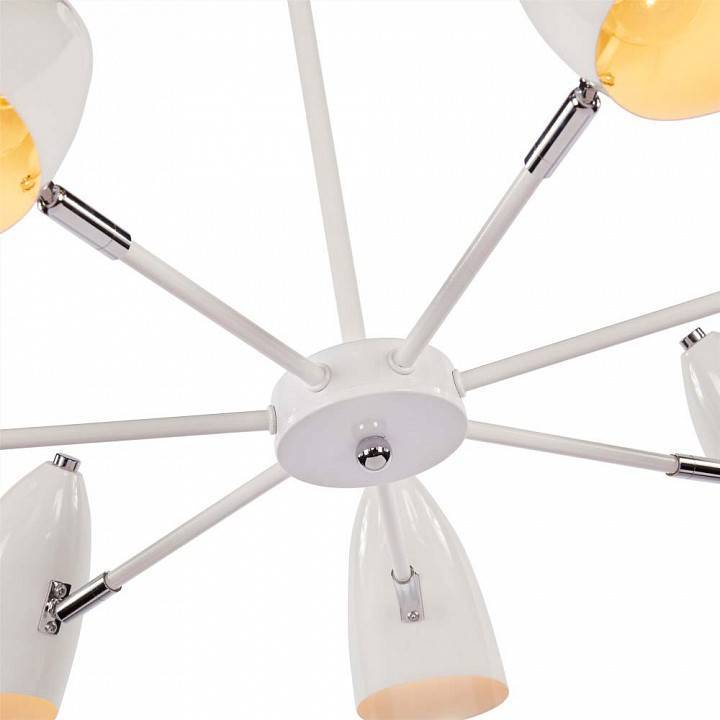 Люстра на штанге Freya Aida 7 ламп FR5852-CL-07-W